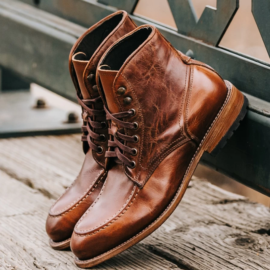 Freebird Stores Mens Cognac Benning Boots